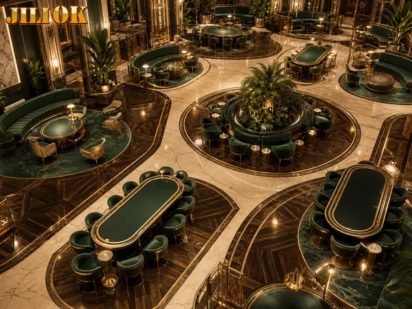 JILIOK live dealer games preview on the homepage